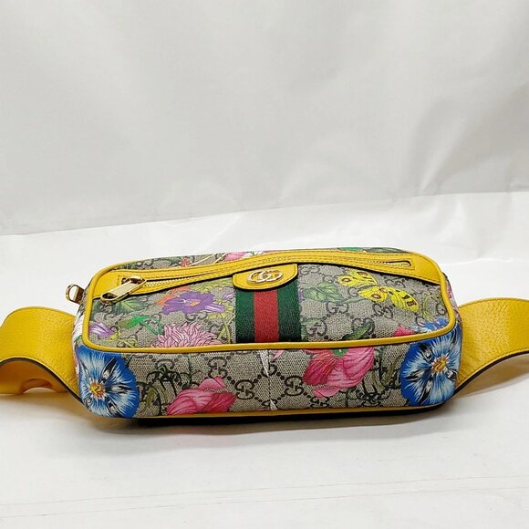 Gucci Waist Pouch Sherry Line Brown PVC mon-692-090625 - Picture 6 of 15